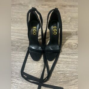 Women’s black high heels